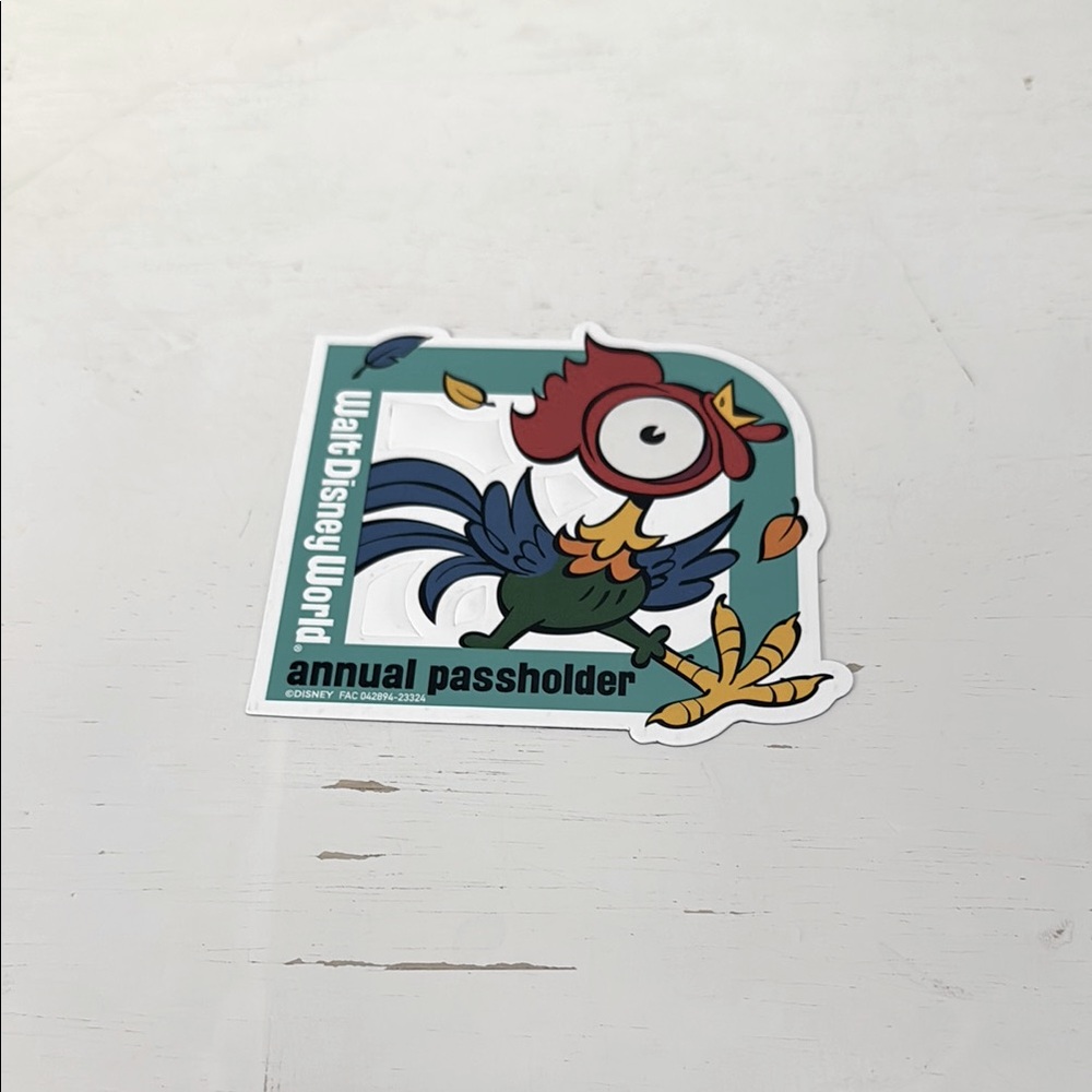 Disney Annual Passholder HeiHei Magnet